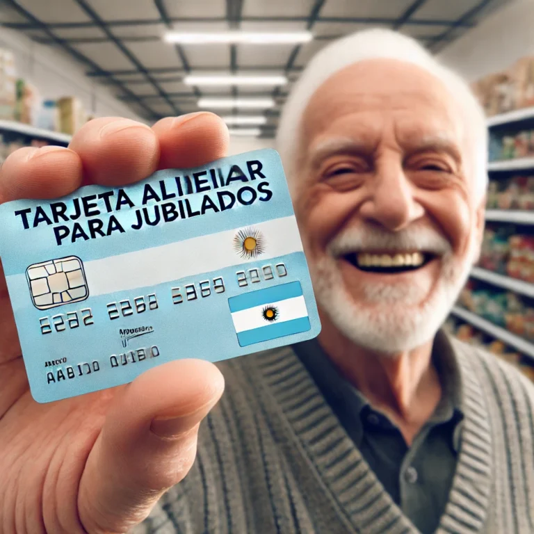 Tarjeta Alimentar para Jubilados